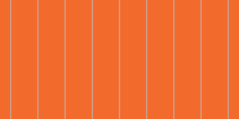#f36a2d, #caa393 vertical lines, four pixels wide, eighty-seven pixels apart