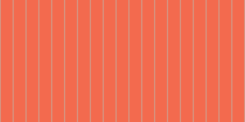 #f36a4e, #caa393 vertical lines, three pixels wide, thirty-nine pixels apart