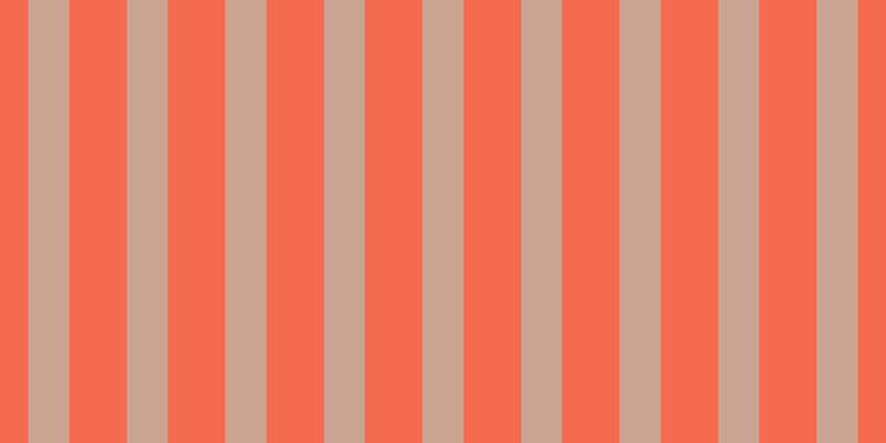 #f36a4e, #caa393 vertical lines, thirty-seven pixels wide, fifty-two pixels apart