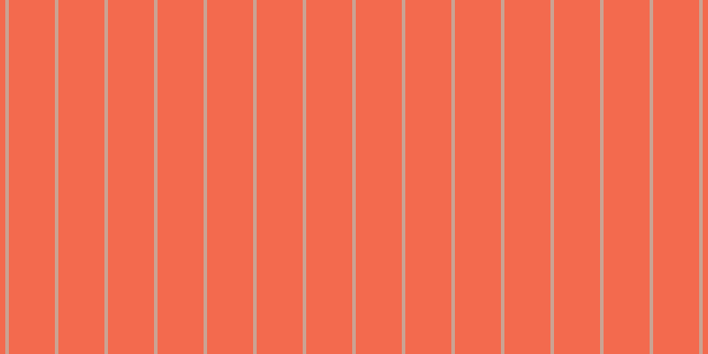 #f36a4e, #caa393 vertical lines, four pixels wide, fifty-two pixels apart