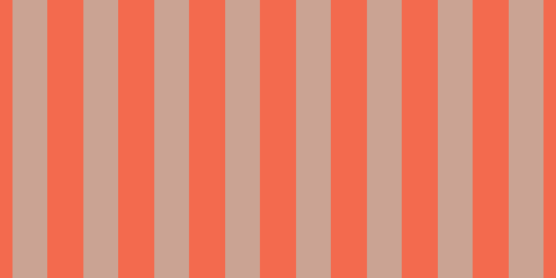#f36a4e, #caa393 vertical lines, fifty pixels wide, fifty-two pixels apart