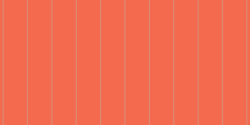 #f36a4e, #caa393 vertical lines, two pixels wide, seventy-six pixels apart