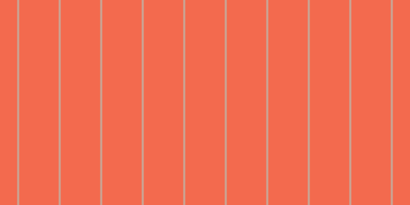 #f36a4e, #caa393 vertical lines, four pixels wide, seventy-seven pixels apart