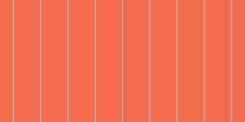#f36a4e, #caa393 vertical lines, five pixels wide, eighty-four pixels apart