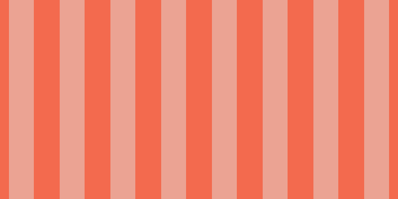 #f36a4e, #eba393 vertical lines, fifty pixels wide, fifty-two pixels apart