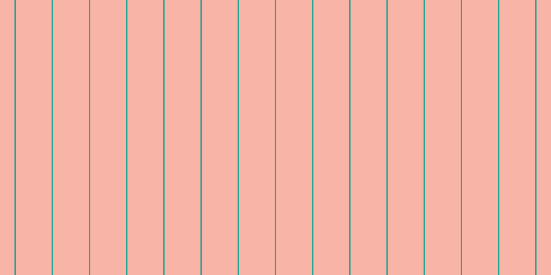 #f36a4e (50%), #25a393 vertical lines, two pixels wide, fifty-two pixels apart