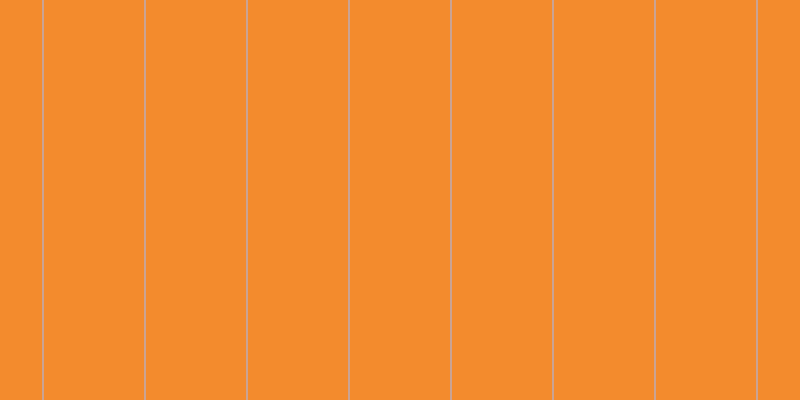 #f38b2d, #caa393 vertical lines, two pixels wide, one hundred pixels apart