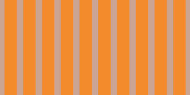 #f38b2d, #caa393 vertical lines, twenty-seven pixels wide, fifty-two pixels apart
