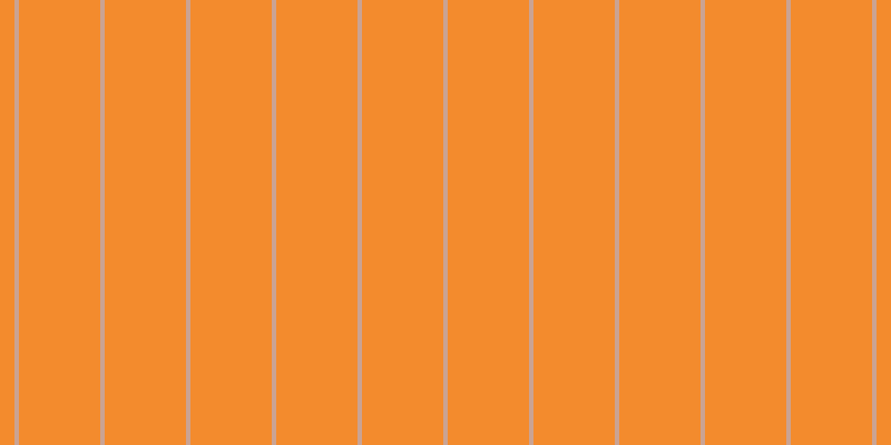 #f38b2d, #caa393 vertical lines, four pixels wide, seventy-three pixels apart