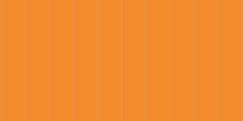 #f38b2d, #caa393 vertical lines, two pixels wide, seventy-seven pixels apart