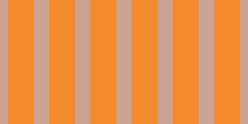 #f38b2d, #caa393 vertical lines, forty-nine pixels wide, eighty-four pixels apart