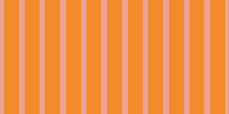 #f38b2d, #eba393 vertical lines, twenty pixels wide, fifty-two pixels apart