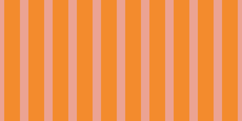 #f38b2d, #eba393 vertical lines, twenty-eight pixels wide, fifty-two pixels apart