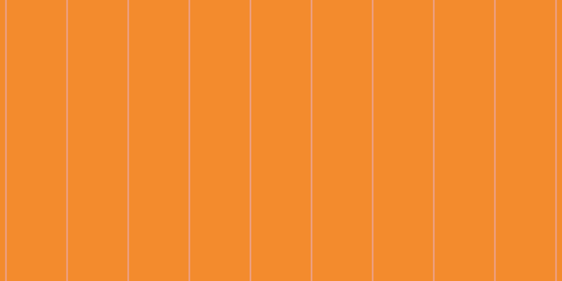 #f38b2d, #eba393 vertical lines, two pixels wide, eighty-five pixels apart