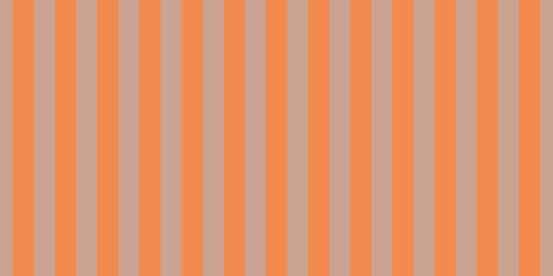 #f38b4e, #caa393 vertical lines, thirty pixels wide, thirty-one pixels apart