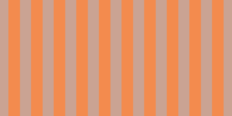 #f38b4e, #caa393 vertical lines, thirty-eight pixels wide, forty pixels apart