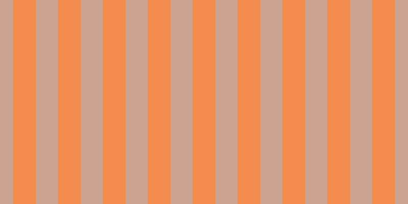 #f38b4e, #caa393 vertical lines, forty-three pixels wide, forty-five pixels apart