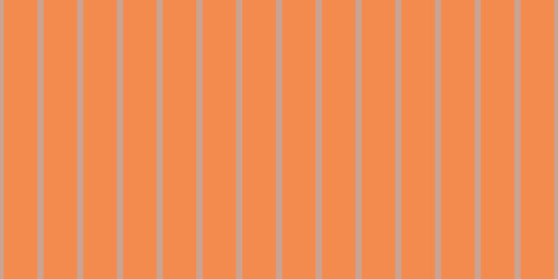 #f38b4e, #caa393 vertical lines, nine pixels wide, forty-eight pixels apart