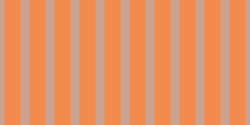 #f38b4e, #caa393 vertical lines, twenty-eight pixels wide, fifty-two pixels apart