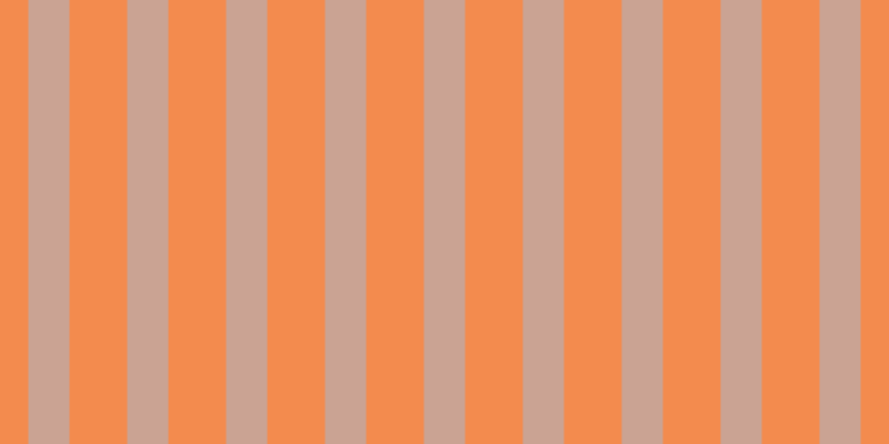 #f38b4e, #caa393 vertical lines, thirty-seven pixels wide, fifty-two pixels apart
