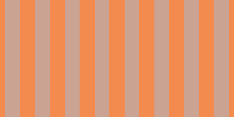 #f38b4e, #caa393 vertical lines, fifty pixels wide, fifty-two pixels apart