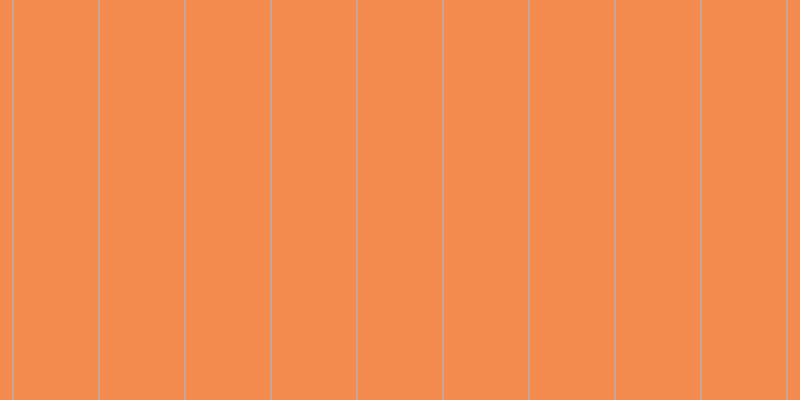 #f38b4e, #caa393 vertical lines, two pixels wide, eighty-four pixels apart