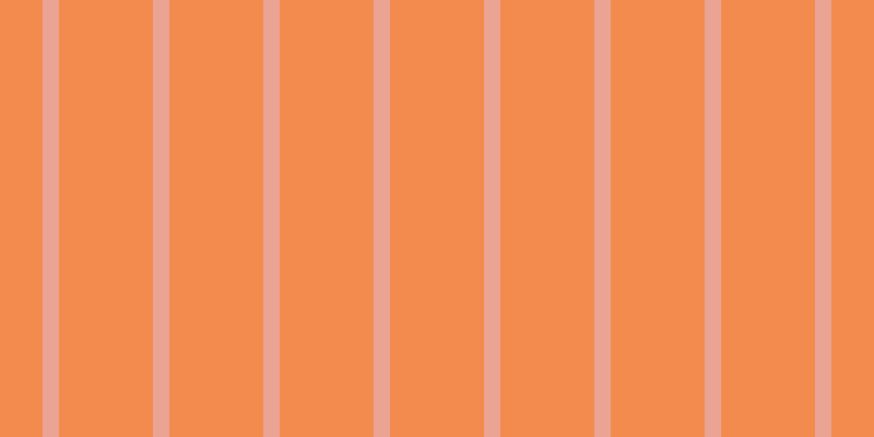 #f38b4e, #eba393 vertical lines, fifteen pixels wide, eighty-six pixels apart