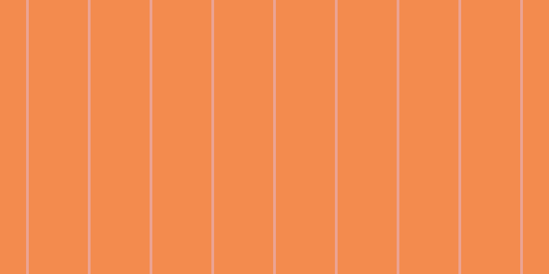 #f38b4e, #eba393 vertical lines, four pixels wide, eighty-six pixels apart