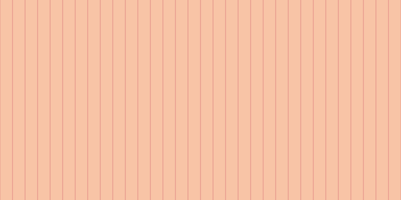 #f38b4e (50%), #eba393 vertical lines, two pixels wide, twenty-three pixels apart