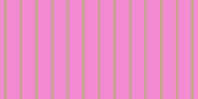 #f38bd2, #caa393 vertical lines, eleven pixels wide, fifty-two pixels apart
