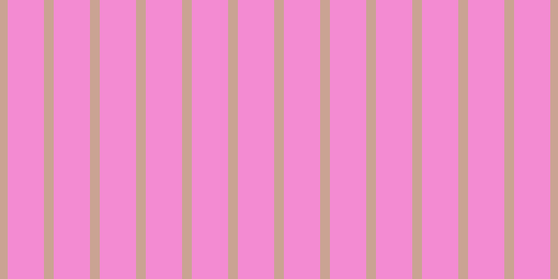 #f38bd2, #caa393 vertical lines, fourteen pixels wide, fifty-two pixels apart