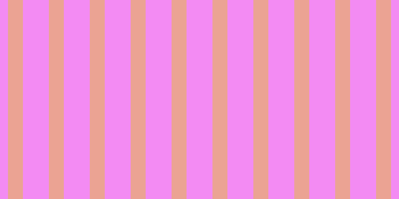 #f38bf3, #eba393 vertical lines, thirty pixels wide, fifty-two pixels apart