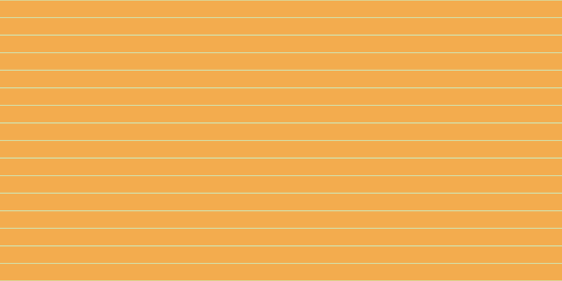 #f3ac4e, #dbd393 horizontal lines, two pixels wide, twenty-three pixels apart