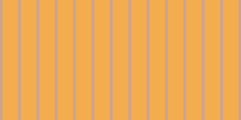 #f3ac4e, #caa393 vertical lines, nine pixels wide, fifty-two pixels apart