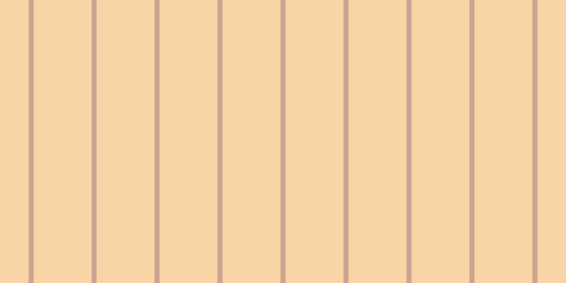 #f3ac4e (50%), #caa393 vertical lines, seven pixels wide, eighty-two pixels apart