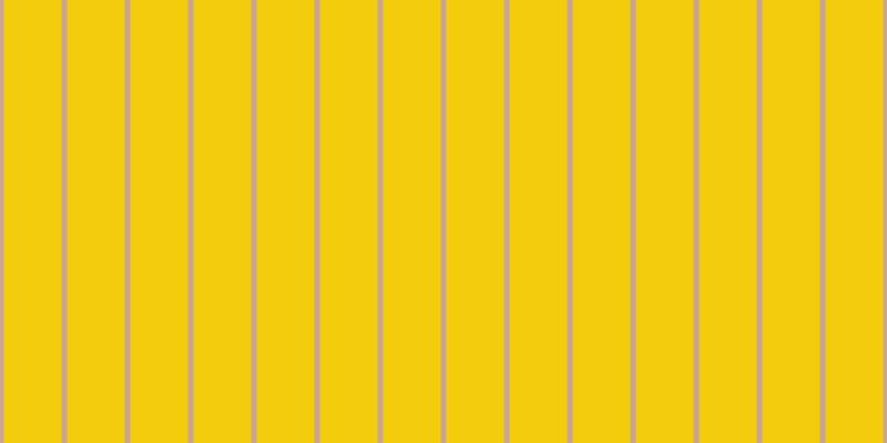 #f3cd0c, #caa393 vertical lines, five pixels wide, fifty-two pixels apart