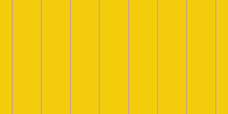 #f3cd0c, #caa393 vertical lines, four pixels wide, ninety-eight pixels apart