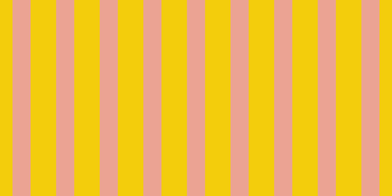 #f3cd0c, #eba393 vertical lines, thirty-seven pixels wide, fifty-two pixels apart
