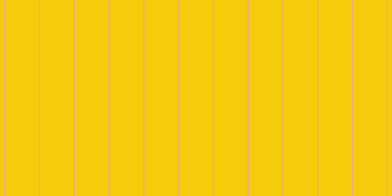 #f3cd0c, #eba393 vertical lines, two pixels wide, sixty-nine pixels apart