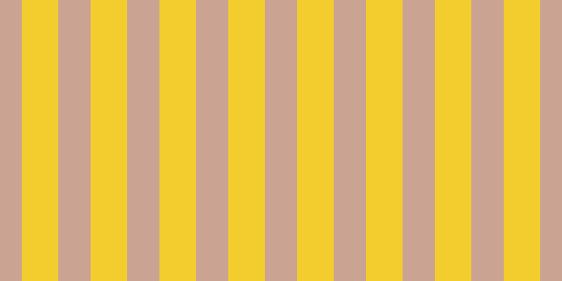 #f3cd2d, #caa393 vertical lines, forty-six pixels wide, fifty-two pixels apart