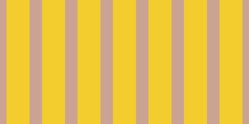 #f3cd2d, #caa393 vertical lines, forty pixels wide, seventy-four pixels apart