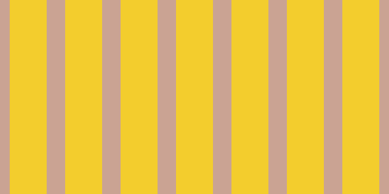 #f3cd2d, #caa393 vertical lines, thirty-eight pixels wide, seventy-six pixels apart