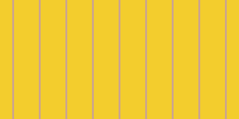 #f3cd2d, #caa393 vertical lines, six pixels wide, eighty-three pixels apart
