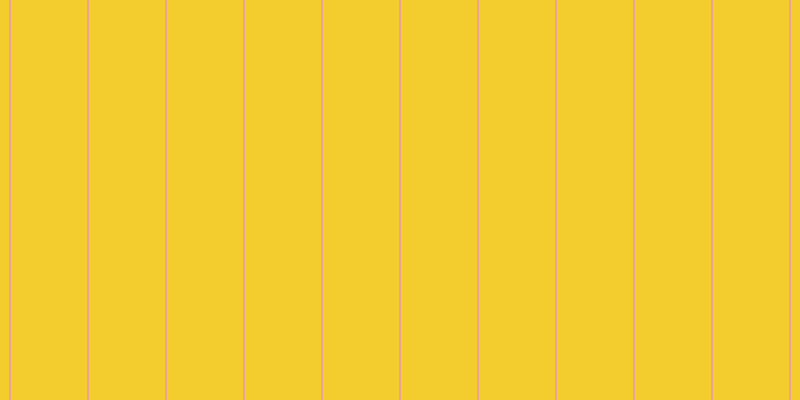 #f3cd2d, #eba393 vertical lines, two pixels wide, seventy-six pixels apart