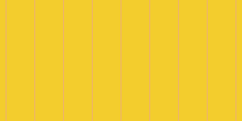 #f3cd2d, #eba393 vertical lines, two pixels wide, ninety-three pixels apart