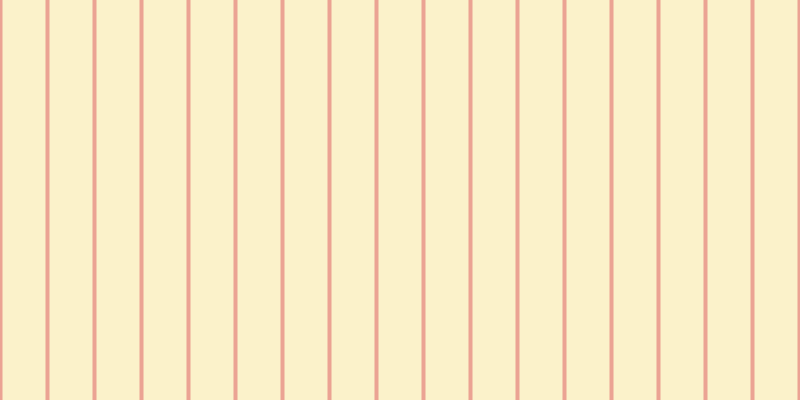 #f3cd2d (25%), #eba393 vertical lines, four pixels wide, forty-three pixels apart