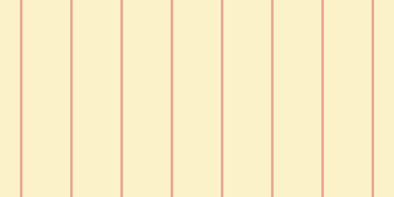 #f3cd2d (25%), #eba393 vertical lines, five pixels wide, ninety-seven pixels apart