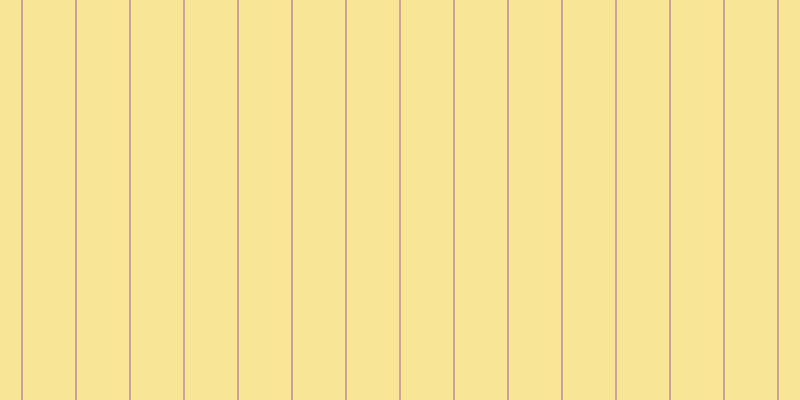 #f3cd2d (50%), #caa393 vertical lines, two pixels wide, fifty-two pixels apart