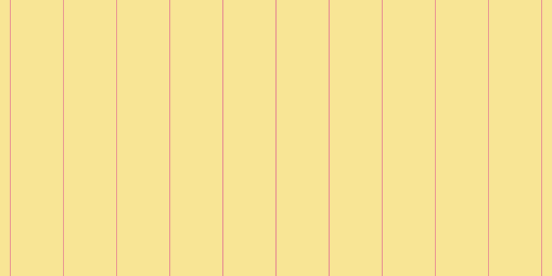 #f3cd2d (50%), #eba393 vertical lines, two pixels wide, seventy-five pixels apart