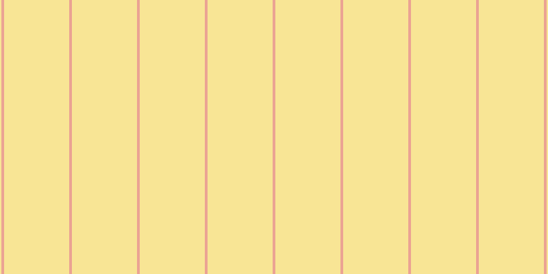 #f3cd2d (50%), #eba393 vertical lines, four pixels wide, ninety-five pixels apart